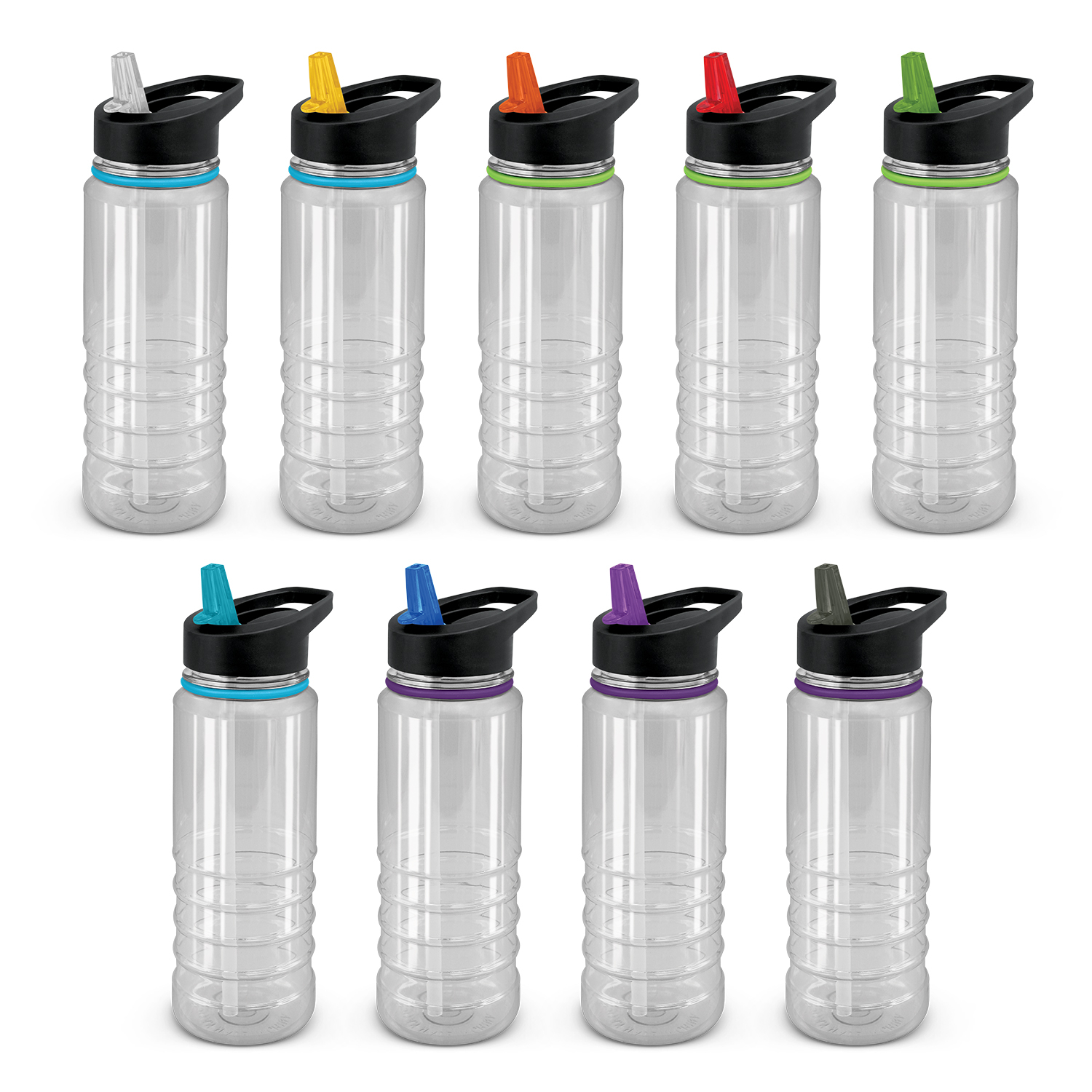 Triton Elite Bottle - Clear and Black