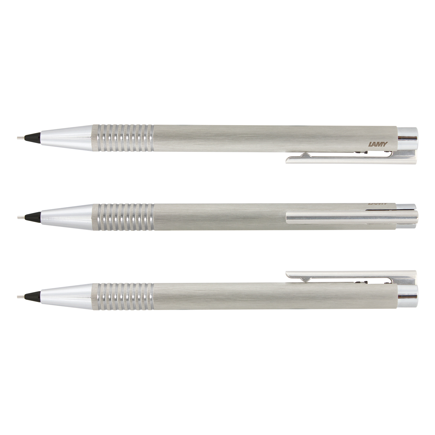 LAMY Logo Pencil - Brushed Steel
