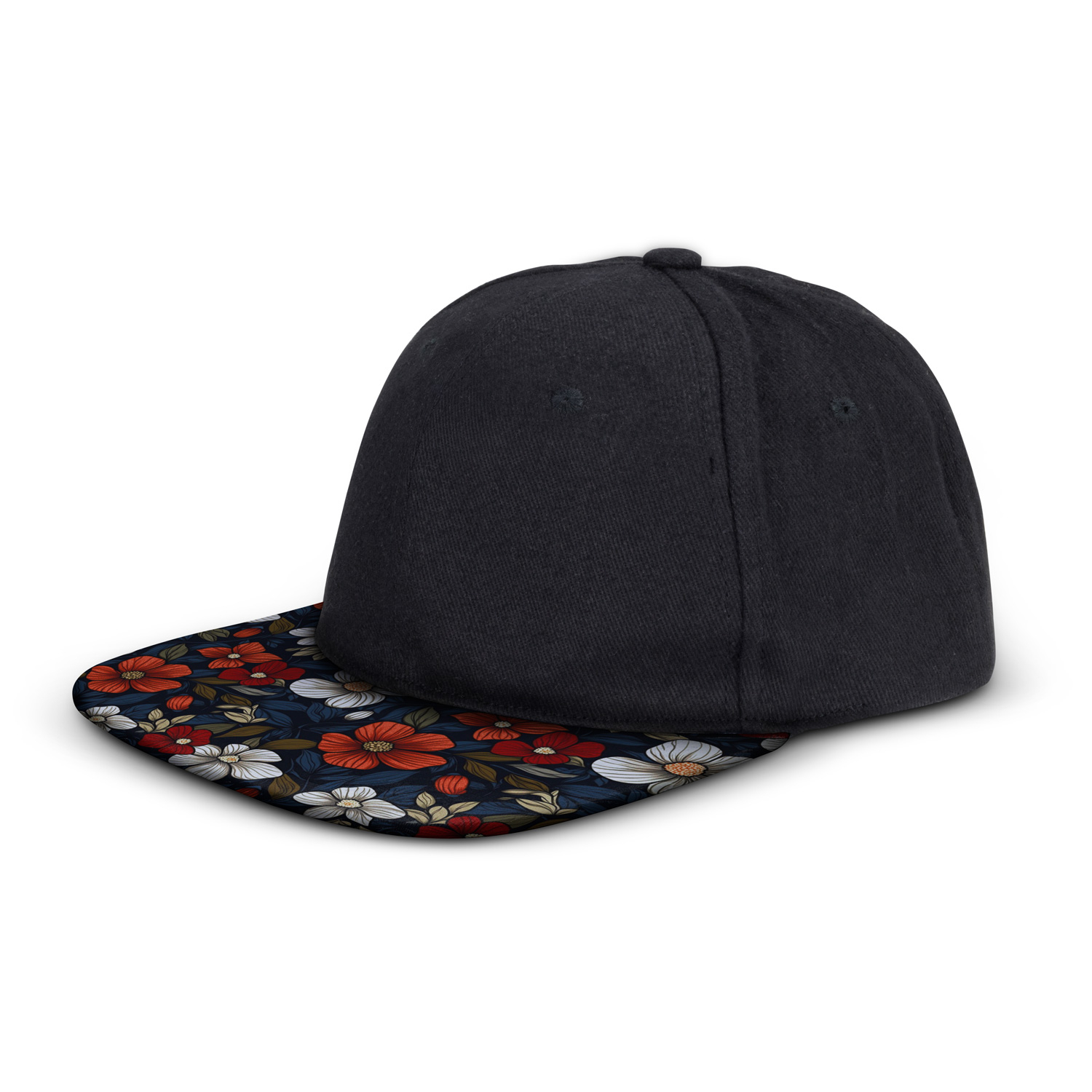 Crusade Custom Flat Peak Cap