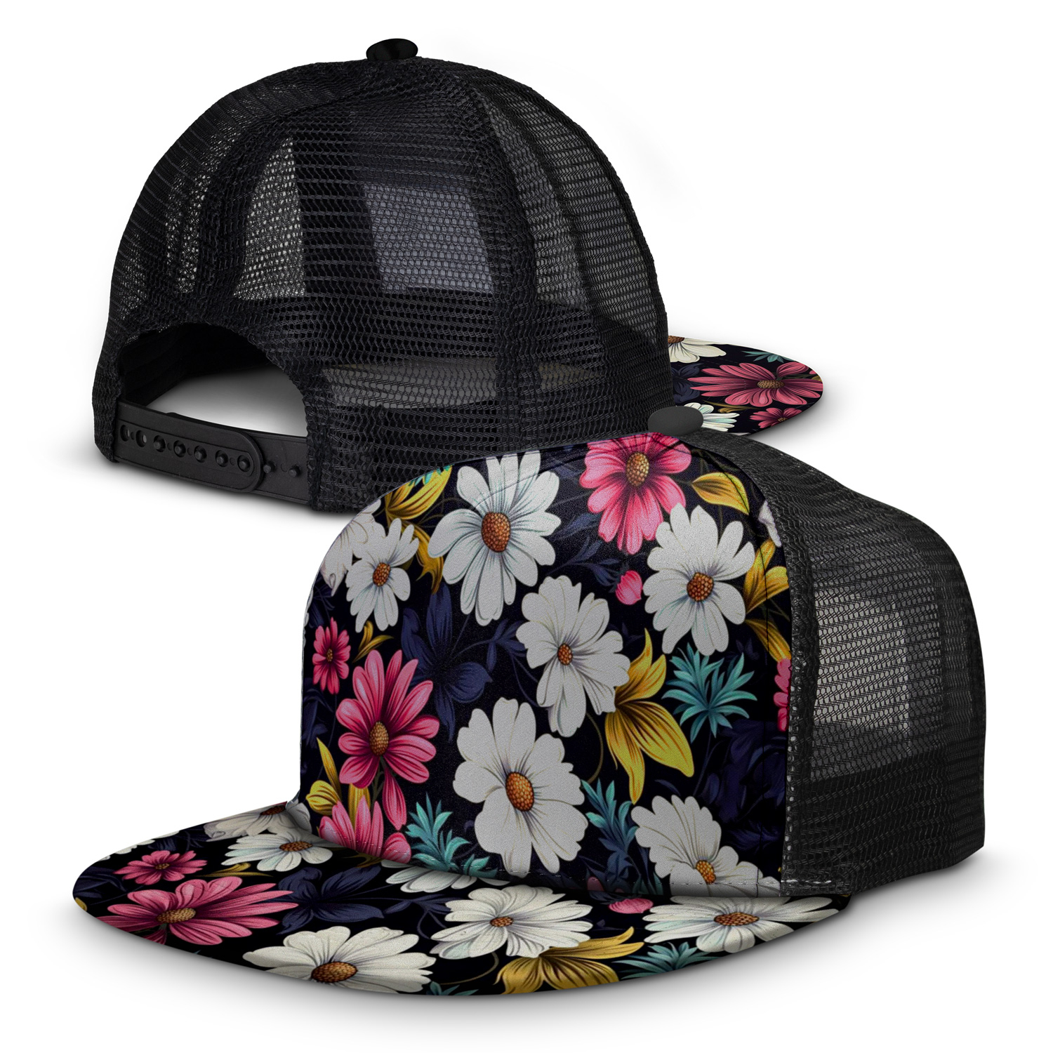 Impala Custom Flat Peak Mesh Cap