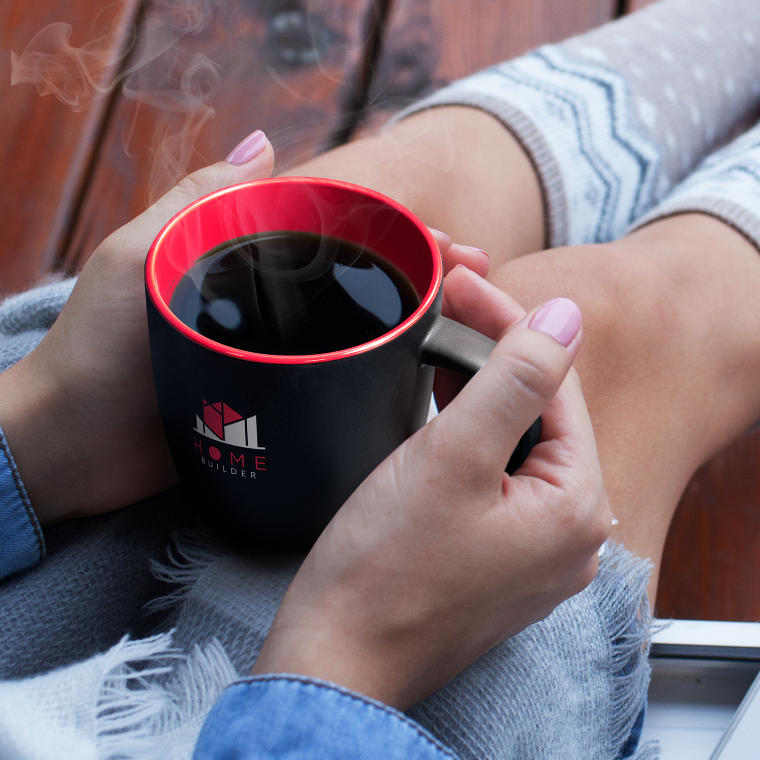 Mocha Coffee Mug - Two-Tone